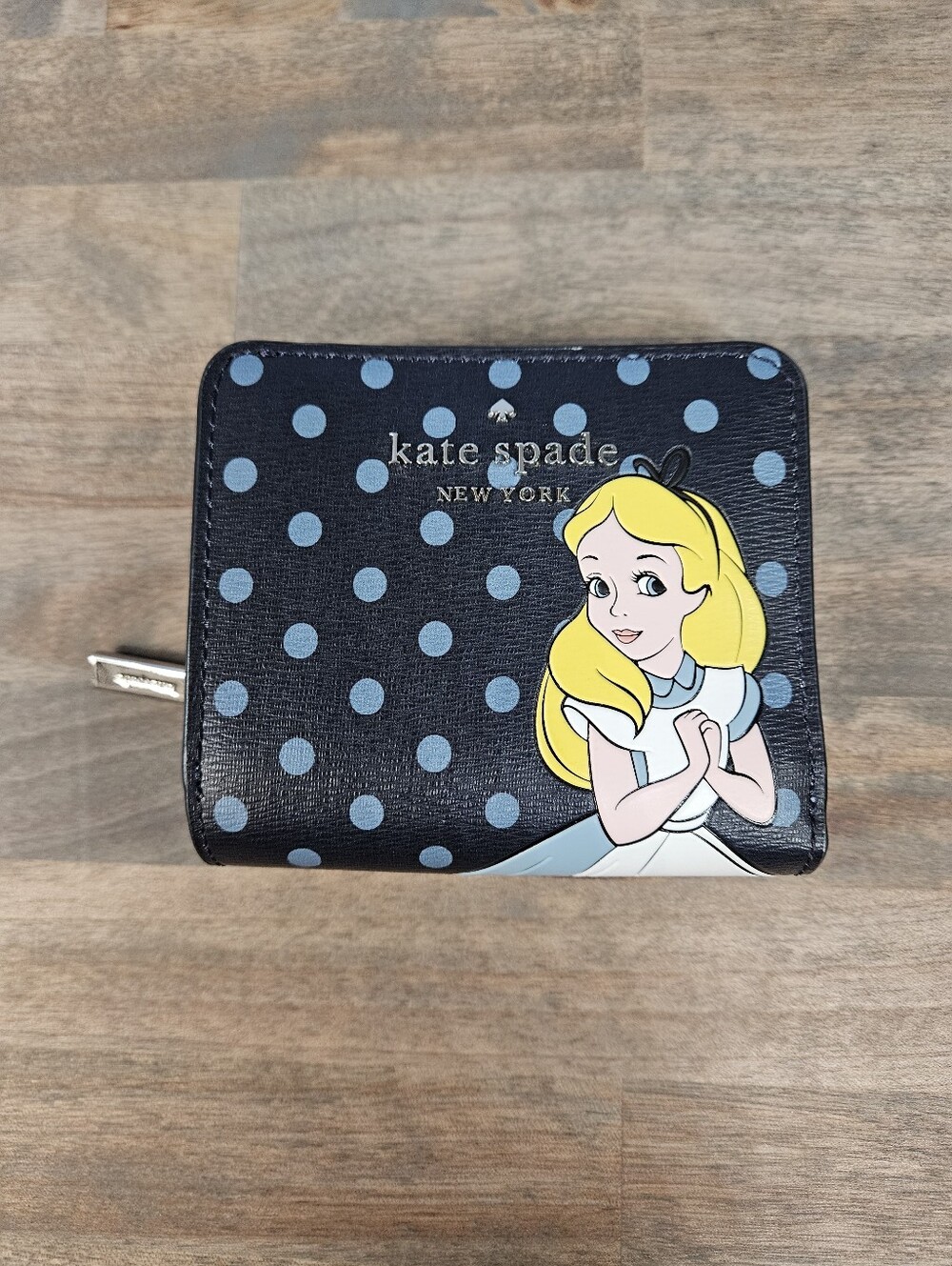 Kate Spade X Disney Alice in Wonderland Bifold Wallet